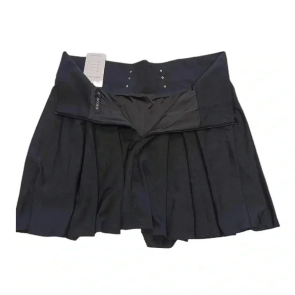 Kojooin Black Gothic Cosplay Punk Skort Skirt  Size 2XL - Picture 9 of 15